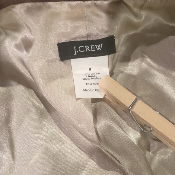Brown Velvet Blazer JCrew Vintage - Picture 6 of 10